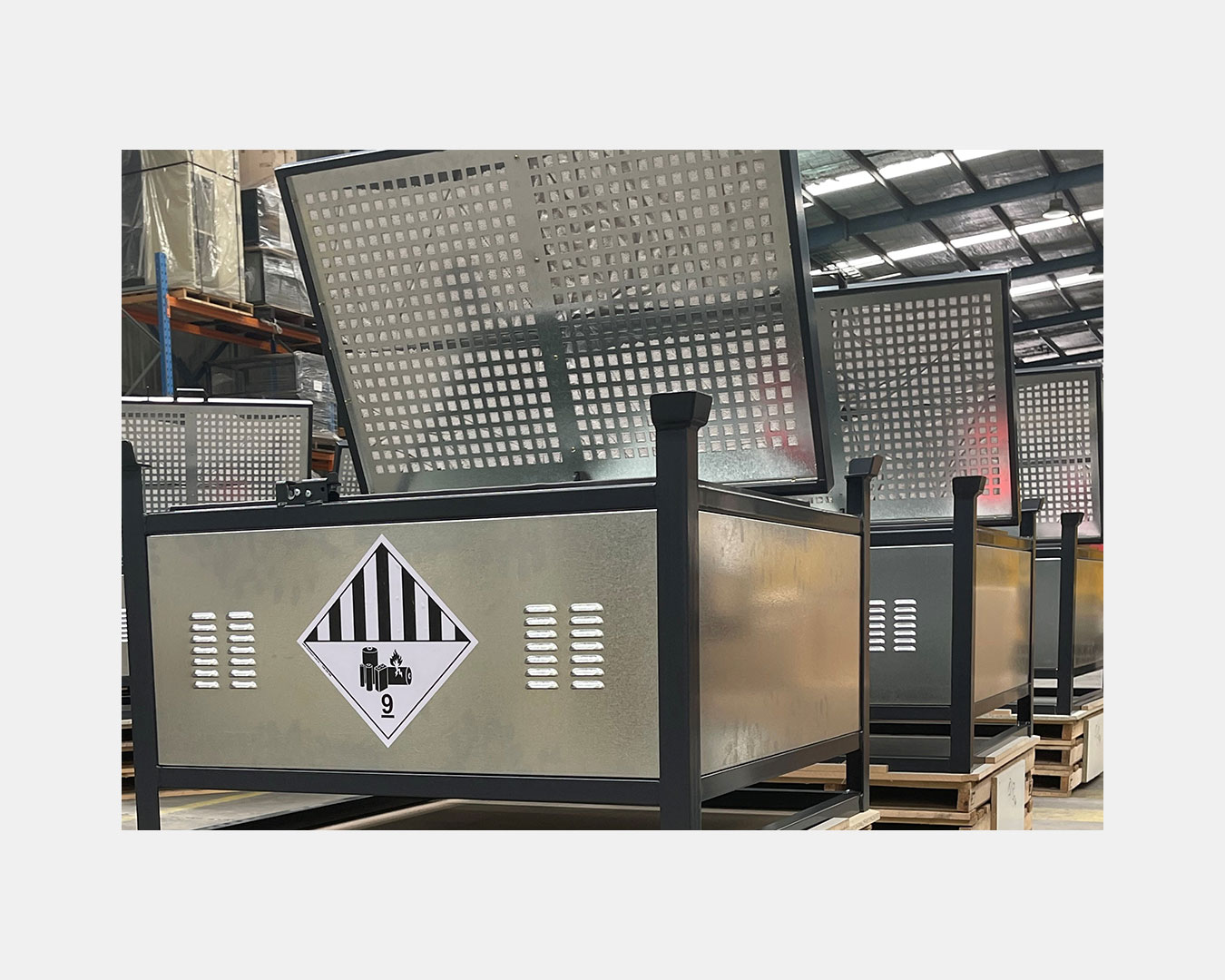 Batteryhold-steel-transport-stillages-production Batteryhold steel transport stillages production